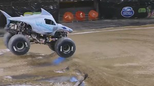38K views · 471 reactions | Sharks can do moonwalks as well 麗 Blake Granger grabs the 2wheel skills challenge win in Munich  Tune into the Monster Jam Live Stream from Munich on MonsterJam.com to catch all the action  https://www.youtube.com/live/szYE7dBmod4?si=HPKI3jGgR-Dkv844 | Monster Jam | Facebook