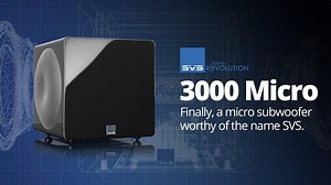 SVS 3000 Micro Subwoofer Design & Technology Overview