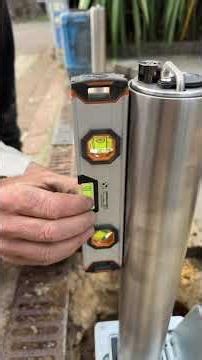 Installing a telescopic bollards