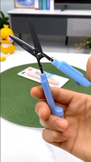 Foldable Mini Safe Paper Cutter Scissor