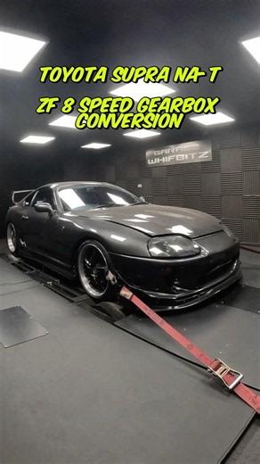 Toyota Supra MK4 NA-T Rips Through All 8 Gears on the Dyno