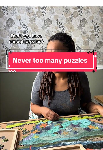 The answer is no. I do not have enough puzzles. Thank you for asking. Now, I need to go get a new puzzle to feel better 😂 Puzzle therapy is in full swing because that question was offensive. More from me: @Crystal 🧩 Piecefully Puzzling @Crystal 🧩 Piecefully Puzzling @Crystal 🧩 Piecefully Puzzling #puzzletips #brainteasers #puzzlegame #jigsaxtok #puzzlechallenge