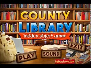 County Library - Free Find Hidden Objects Games