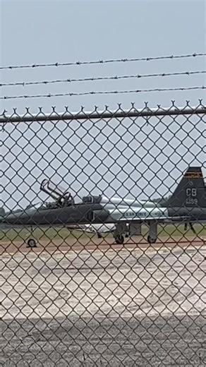 1035.Air Force Northrop T38 Talon jet start up for departure. KNQA. MILLINGTONMEMPHIS AIRPORT. #reel | Revitalize Your Life | Facebook