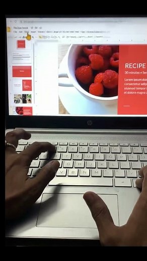 How do you present on Google Slides full screen?