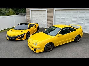 Supercharged k20a Integra Type-R + Acura NSX!!!
