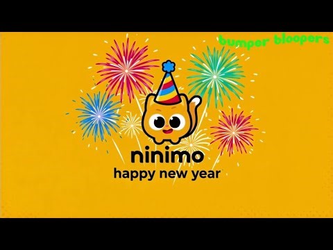Ninimo Happy New Year Logo Ident Effects Bumper Bloopers