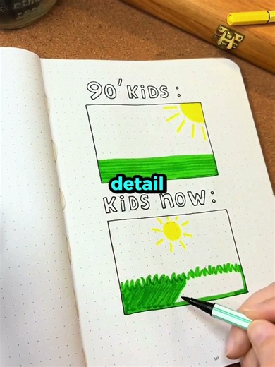 This Is How Kids’ Drawings Changed Since The 90s 🤯