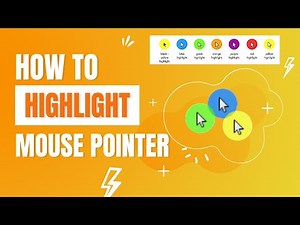 HIGHLIGHT MOUSE POINTER | Mouse properties Windows 10 | Find your cursor