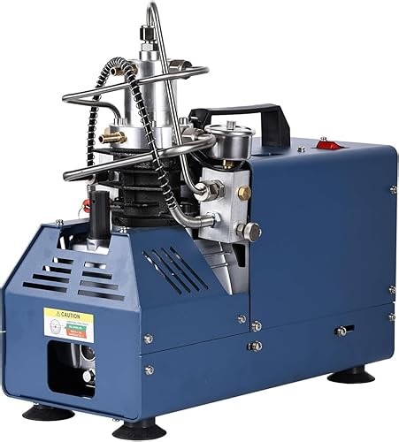 PCP Air Compressor, 4500 psi/30 MPa Scuba Tank Compressor, 110V/220V AC, PCP Air Rifle Compressor with Auto&#x