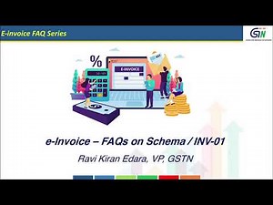 E invoice: FAQ Series - Schema