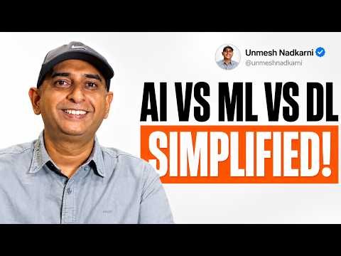 Artificial Intelligence, Machine Learning & Deep Learning. Simplified!