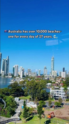 🇦🇺Australia has over 10,000 beaches-one for every day of 27 years.🌊❤️