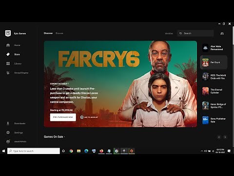 How To Preload Far Cry 6 On Ubisoft Connect & Epic Games Launcher (If Pre-ordered Or Has UBISOFT+)