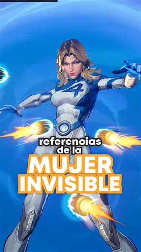 REFERENCES of INVISIBLE WOMAN and #MarvelRivals #Bloodstone #Xamael