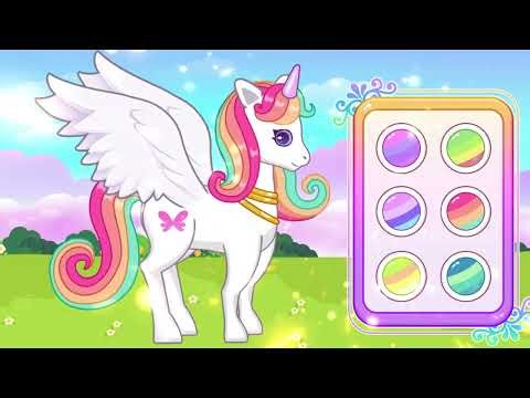 🏰 Magical Unicorn Play House Game for Girls | Slimaid Princess