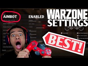 HOW TO GET AIMBOT! *BEST Warzone Settings*