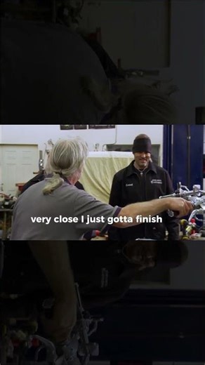 (4/5)Final stages of completion on the ignition and powertrain. Source : @HISTORY #countingcars