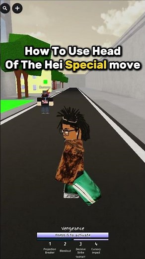 How To Use Head Of The Hei Special In Jujutsu Shenanigans - #roblox #jujutsushenanigans