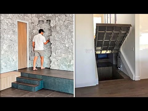 SECRET DOORS AND INGENIOUS WAYS TO SAVE SPACE