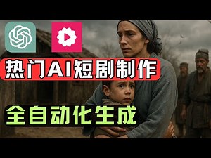 AI古装短剧制作教程，抖音热门AI短剧怎么做，AI结合，零基础用chatGPT+promeai+elevenlabs+fliki.ai一步步生成短视频详细流程教学