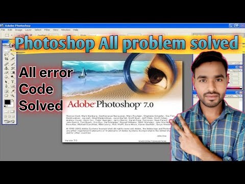 Photoshop 7.0 Install All Problems Solved // photoshop 7.0 download Kese kare #photoshop