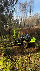 35 METER Seil auf einem ATV, nur bei Quad-Solutions-Bogner und dem Forstspezial ATV um Basis der Polaris Sportsman Modelle #polaris #quadsolutionsbogner #atv #polarisgermany #forstspezialatv #forst #waldarbeit | Quad_Solutions_Bogner