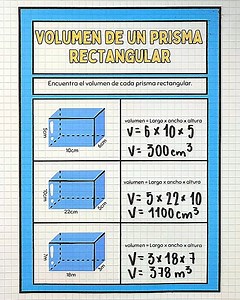 ✅ Calcular volumen de un prisma rectangular ✅ | Juegos Matemáticos