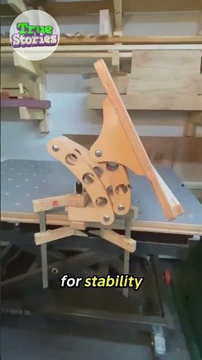 DIY Wooden Laptop Stand at Home 💻🔥 | Adjustable & Stylish Desk Setup#Woodworking #DIYWoodworking