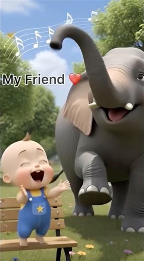 The Crying Child and the Kind Elephant | #shorts #kidscartoon #nurseryrhymes #cocomelon #usa