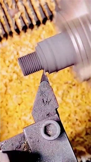 Satisfying Micro-Threading Process! #shorts