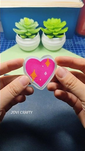 Lovely Emoji Pink Heart 💖 Sticker #diy #craft