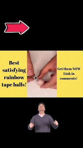 The best satisfying tape balls you can ever find are right here for you! #fyp #foryoupage #relax #antistress #fy