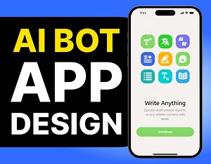 AI Chat Bot Mobile App UI Design in Figma - Pyotr's SoloLabs