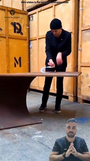 How he applied practical physics to design this label #handmade #diy #craft #crafts #crafting #doityourself | Knowledge Nuggets | Facebook