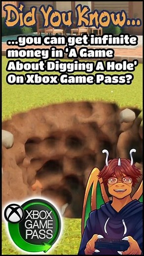 Xbox Game Pass - A Game About Digging A Hole - Infinite Money + All Upgrades Quickly!