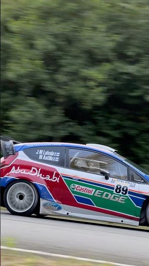 Ex Latvala Ford Fiesta WRC 2011 Eifel Rallye Festival #Rally #wrc #latvala #sound #drift #crash