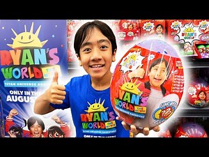 Opening Ryan's World The Movie: Titan Universe Adventure Mystery Egg with Emma and Kate! - Videos For Kids