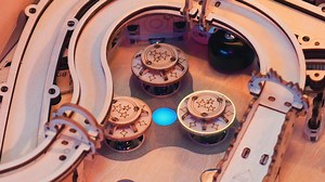 7.9K views · 59 reactions | Rollin' with ROKR Pinball - DIY Fun for Game Night! Watch the fascinating build process and experience the excitement of playing the ROKR 3D Pinball Machine Puzzle. Get yours today at Robotime Online. Link: https://www.robotimeonline.com/collections/3d-wooden-puzzle/products/rokr-3d-pinball-machine-3d-wooden-puzzle-eg01 Tags: #puzzles #woodenpuzzles #pinballmachine #DIY #fun #games #hobby #familyfun #giftideas #ROKR #RobotimeOnline | ROKR | Facebook