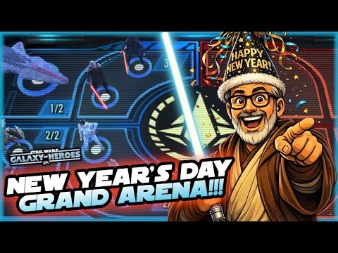Let's Play SWGOH Grand Arena to Kick Off 2026!!!