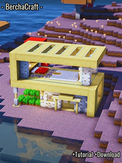 Minecraft: Easy Starter House - Birch Wood! Builds & Tutorials in bio! ;) #minecraftstarterhouse #minecraftbuilds #minecraftideas