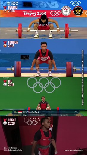 2.8K views · 63 reactions | 4 Times Olympic medalist @ekopower61 雷雷賂賂 #snatch #clean #jerk #massive #strength #speed #technique #olympicweightlifting #legend #wolfpackweightlifting #weightlifting @timindonesiaofficial | Wolfpack weightlifting | Facebook