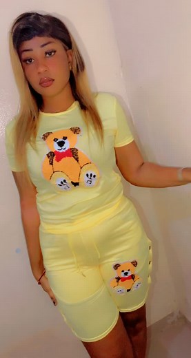 Yellow Teddy Bear Outfit for Fun Fashion