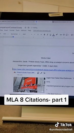 MLA Citations: A Guide for English Class