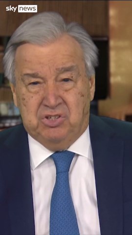 UN chief's climate warning in New Year's speech