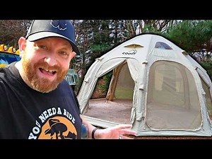5 STAR COODY OCTOPUS LUXURY INFLATABLE TENT YURT RBM OUTDOORS Unboxing Camping Glamping Review