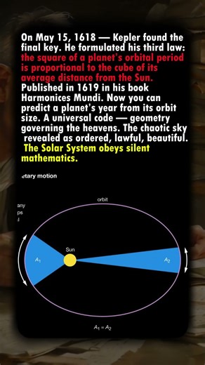 Kepler’s Third Law — The Code That Governs the Solar System