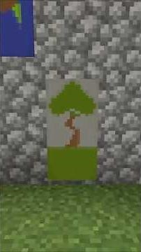 Tree Banner Pattern Tutorial Minecraft #minecraft #shorts #tutorial