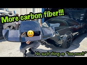 Carbon Fiber C6 Corvette Gets Even More Carbon Fiber added to it