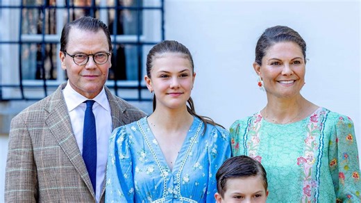 Schwedische Prinzessin Victoria feiert Geburtstag in atemberaubender Designerrobe